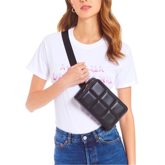 Amanda Uprichard Handbags - Amanda Uprichard New York black quilted fanny pack